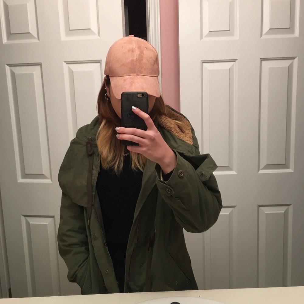 Dark green coat/ 2 thin layers